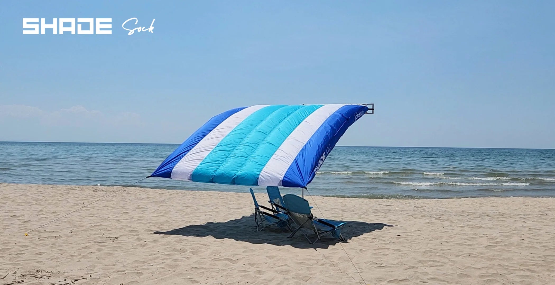 Load video: Setting up your Shade Sock in a low wind environment video