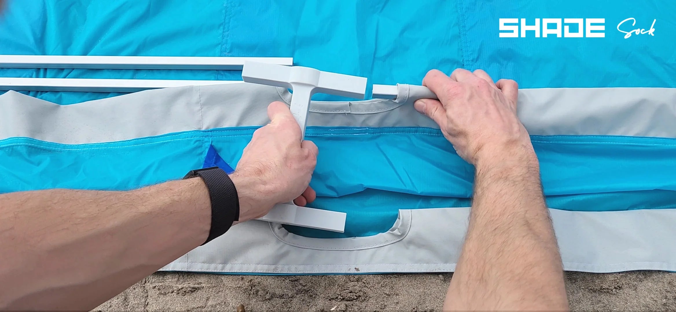 Load video: How to set up your Shade Sock